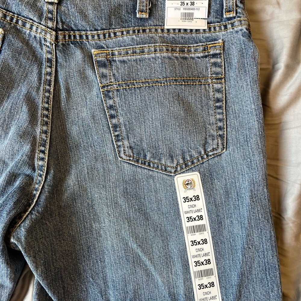 Cinch White Label 35x38 Jeans - New, Unworn